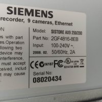 Цифров рекордер Siemens sistore ax9 250/200, снимка 11 - Друга електроника - 41263426