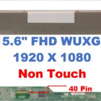 15.6" LCD Screen DELL PRECISION M4800 1920x1080 Full HD IPS 40 pin дисплей матов, снимка 1 - Други - 40451969