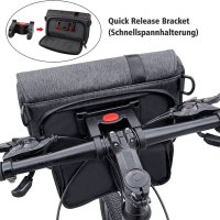 Чанта за кормило на велосипед ROTTO с голям капацитет НОВА, снимка 4 - Аксесоари за велосипеди - 41670859