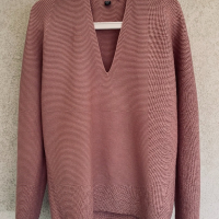 UNI QLO супер блуза “кокон”, снимка 2 - Блузи с дълъг ръкав и пуловери - 36483447
