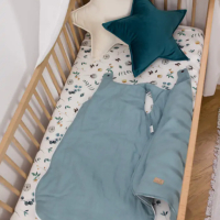 Babyly ленено чувалче 2,0 тог 70 см – синьо, снимка 2 - Спални чували за бебета и деца - 44763838