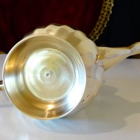 Немска кана,чайник,бронз,релеф. , снимка 6 - Антикварни и старинни предмети - 35816990