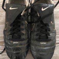 Черни бутонки Nike Tiempo , номер 44, снимка 2 - Футбол - 40807302