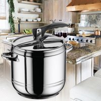  ТЕНДЖЕРА ПОД НАЛЯГАНЕ HOME PERFECT 7L, снимка 4 - Съдове за готвене - 40068537