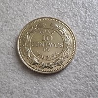 Монети. Хондурас . 10 и 50 центавос.  1990,1999 година., снимка 3 - Нумизматика и бонистика - 41793299
