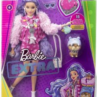 Кукла Barbie EXSTRA - с лилава коса / Mattel, снимка 1 - Кукли - 35991215