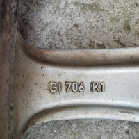 Оригинални немски алуминиеви джанти с гуми 225/55/16 за Audi A3/Golf6/7, снимка 7 - Гуми и джанти - 44634553