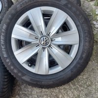 4бр.Железни джанти 16ки с гуми за VW TRoc 5x112, снимка 3 - Гуми и джанти - 40502273