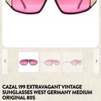 Колекционерски очила Cazal, снимка 17 - Антикварни и старинни предмети - 36180522