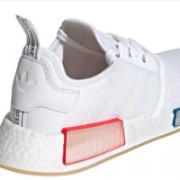 маратонки  adidas NMD R1 White Lush Blue GX1050  номер 43-44, снимка 5 - Маратонки - 40833427