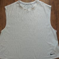 Nike Air Women's Running Top -УГОЛЕМЕНА дамска тениска като нова, снимка 3 - Тениски - 40981795