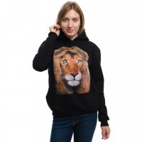 Нов дамски суичър с трансферен печат Лъв, животни, снимка 8 - Суичъри - 27505468