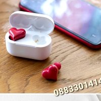 Безжични слушалки Сърце , снимка 6 - Bluetooth слушалки - 42656559