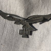 авиаторски/пилотски/ немски, нагръден знак - WWII - Wermacht, снимка 3 - Антикварни и старинни предмети - 44413172