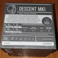  Водолазен смарт часовник Garmin Descent Mk1 Titanium (модел 010-01760-11), снимка 8 - Водни спортове - 44263018