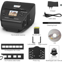 дигитален филмов Photo Scanner, 4-в-1 филмов скенер, с 2.4 инчов LCD екран, конвертиращ  & негативи, снимка 3 - Друга електроника - 44773981