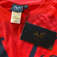 Мъжка тениска 19V69 Italia Rayan Red by Versace 19.69 Mens T-Shirt блуза с къс ръкав , снимка 6 - Тениски - 41620009