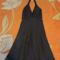 Стилна черна рокля, снимка 2 - Рокли - 41064534