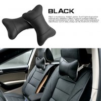 *ТОП* Качествени кожени черни сиви бежови възглавнички за авто седалка автомобил кола джип +подарък , снимка 5 - Аксесоари и консумативи - 35832422
