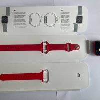 КАТО НОВ !!! Apple Watch Series 6 44 mm GPS - RED Aluminum - A2292, снимка 6 - Смарт часовници - 39119028