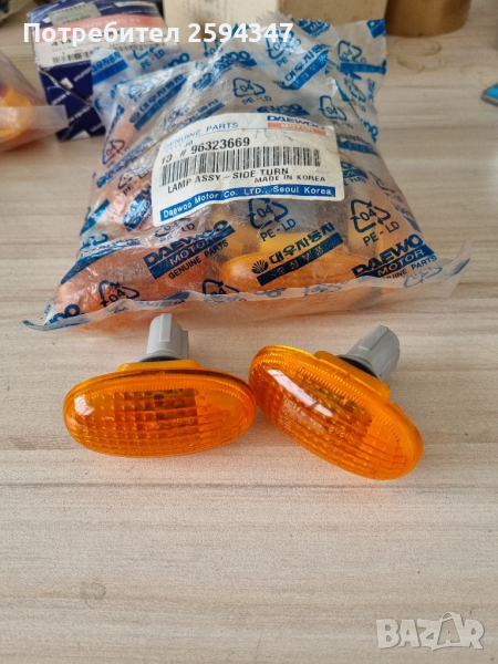 DAEWOO CHEVROLET MATIZ SPARK M100 1998-2005г МИГАЧИ КАЛНИК GM, снимка 1