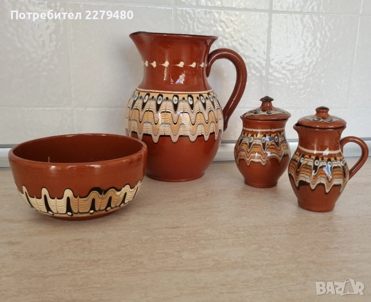 Красив керамичен комплект, снимка 1