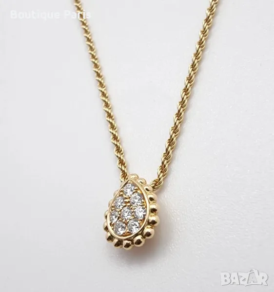 Boucheron Serpenti колие с мойсанити, снимка 1