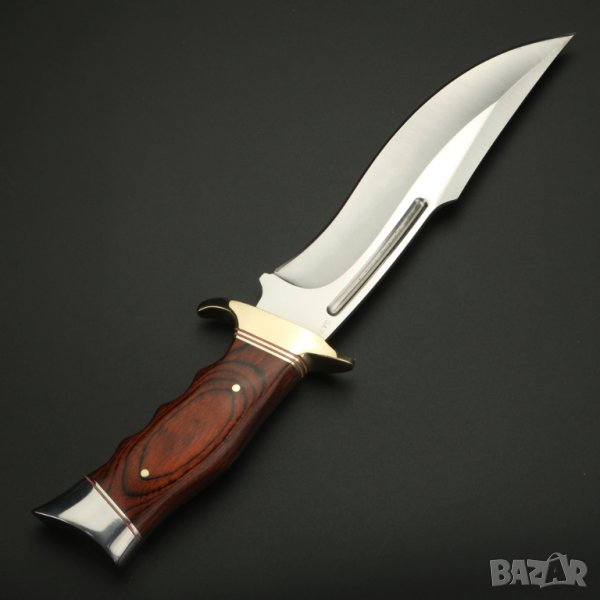 Тактически нож от висок клас със гард от месинг, снимка 1