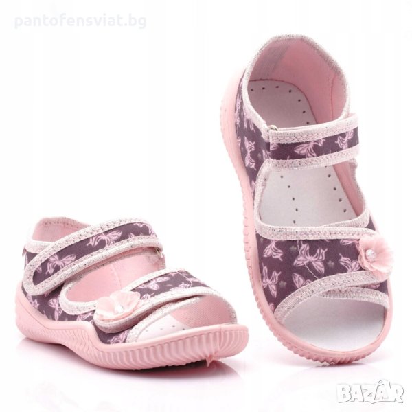 Детски пантофи Vi-GGa-Mi сив/розов 23/25, снимка 1
