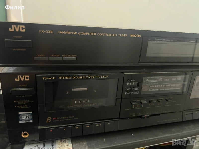 JVC FX-333L и TD-W111, снимка 1