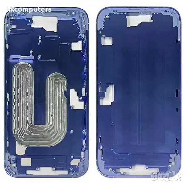 Среден борд за iPhone 16 6.1 / Син / КЛАС A Баркод : 483918, снимка 1