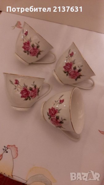 ЧАШИ за КАФЕ  - 4 броя , снимка 1