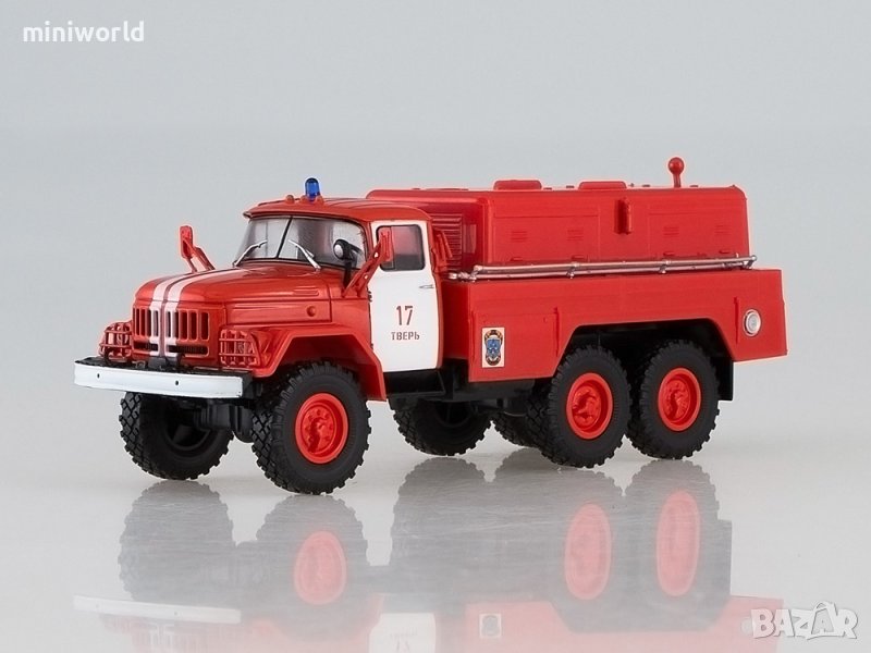 ЗИЛ 131 ПНС-110 Пожарна - мащаб 1:43 на Наши Грузовики моделът е нов в кутия, снимка 1