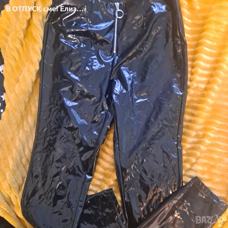 Лачен панталон размер М, снимка 1