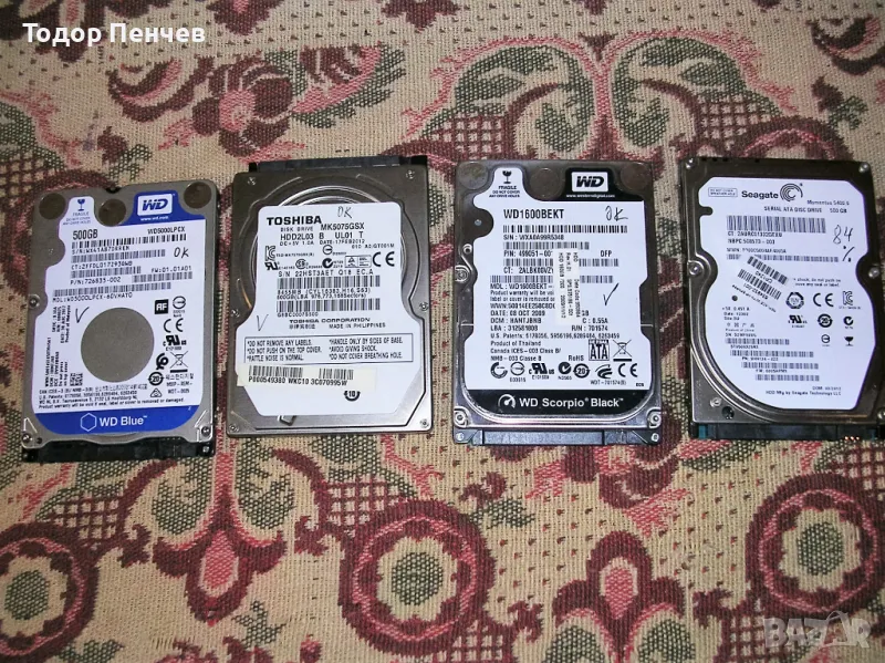 Хард дискове 2.5 инча 500 GB SATA за лаптопи, снимка 1