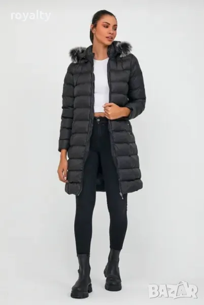 Дамско яке със силиконова вата, снимка 1