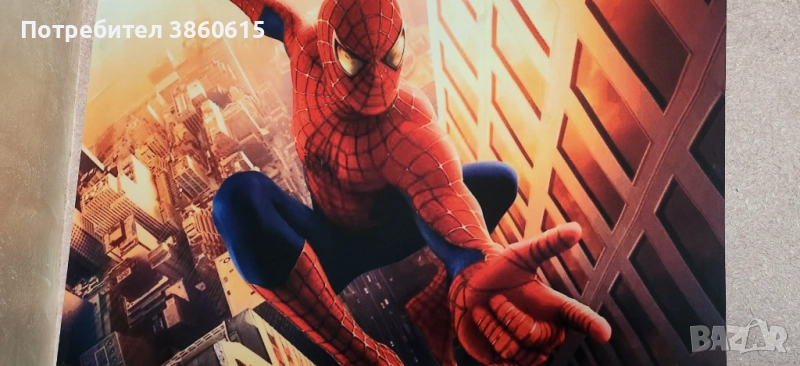 Spiderman - Луксозна светеща картина , снимка 1