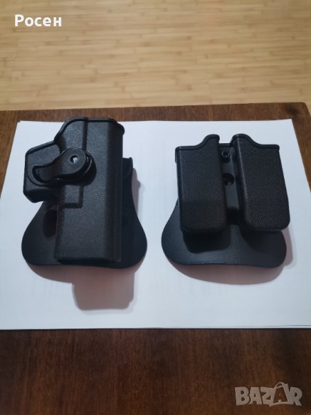 Тактически кобур с бутон за GLOCK 17, 19, 44 в Оборудване и аксесоари ...