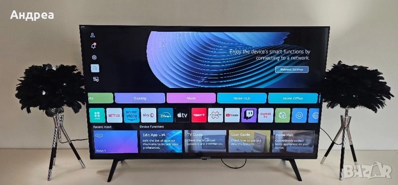 Телевизор 50" LG UR80 UHD 4K В ГАРАНЦИЯ, снимка 1