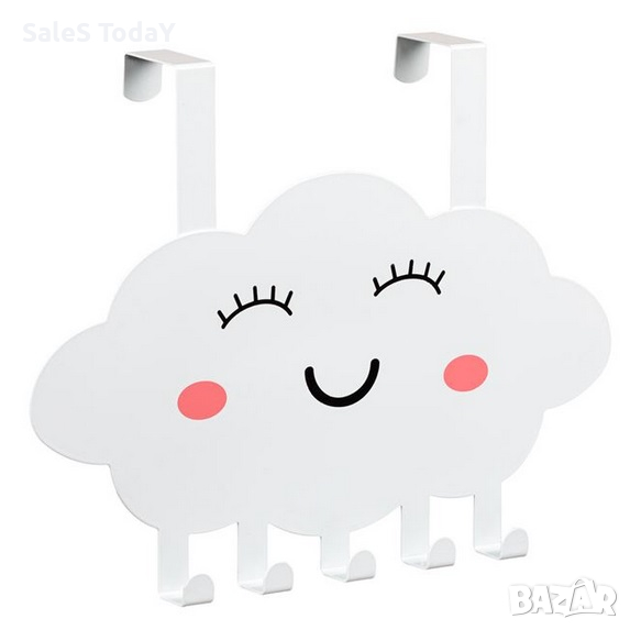 Закачалка облаче, 5 Кукичка, Метална Детска, 32см, снимка 1