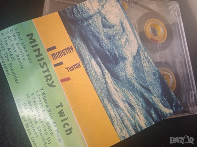 Ministry – Twitch - аудио касета музика, снимка 1