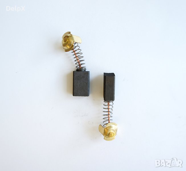 Българска въглено-графитна четка с пружина и накрайник профил 7x11x18mm, снимка 1