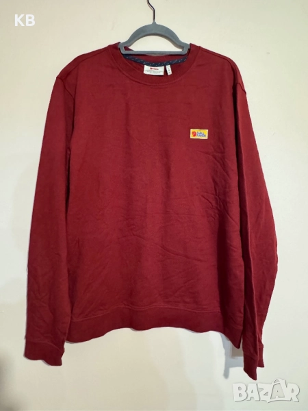 Fjallraven Mens Vardag Sweater Red Oak., снимка 1