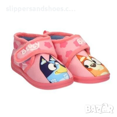 Детски домашни пантофи Bluey и Bingo 23/28, снимка 1