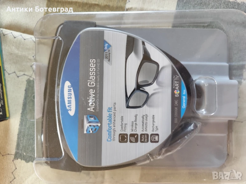 3Д слушалки за телевизор Самсунг ssg-3300gr, снимка 1