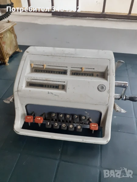 Стара немска сметачна машина Facit, снимка 1