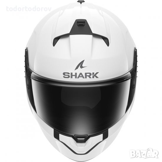 ТОП ЦЕНА Каска SHARK RIDILL 2 White Gloss,вградени очила NEW, снимка 1