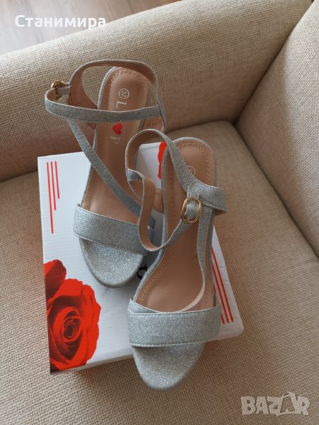 сандали, дамски - официални, снимка 1