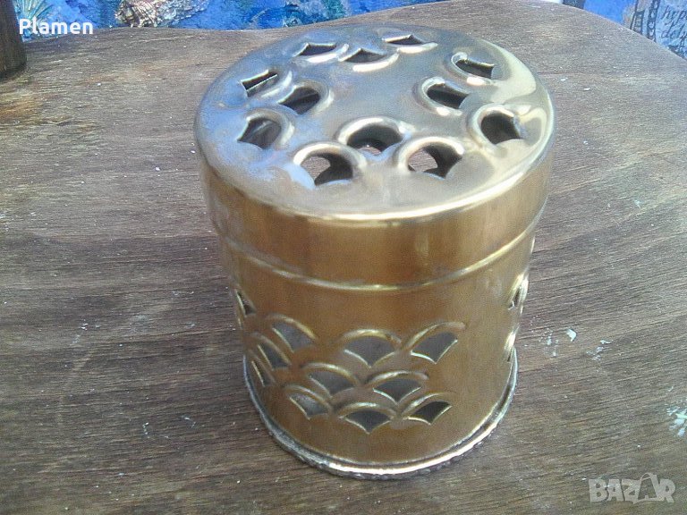 Месингова кутия за бижута, снимка 1