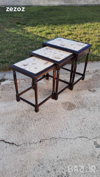 Масички с плочки-3бр., снимка 1